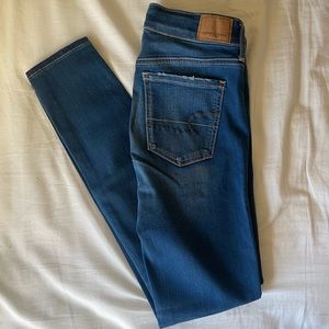 american eagle super stretch jeans